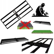 Kratka do Niwelacji Terenu Pod Trawnik 30x90 cm Perfect-Mat Metal Grabie