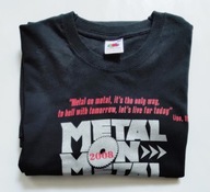 Koszulka T-shirt Metal On Metal Records XXL