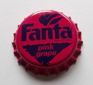 Kapsel zagraniczny - Dania FANTA pink grape NIEBUTELKOWANY