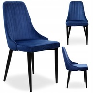 KRZESŁO TAPICEROWANE NOWOCZESNE WELUROWE LOFTOWE PIKOWANE DO SALONU JADALNI