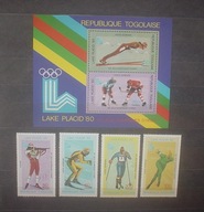 seria Mi 1414 - 1417 I blok 151 ** TOGO LAKE PLACID OLIMPIADA