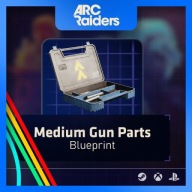 BLUEPRINT PLAN ŚREDNIE ELEMENTY BRONI PALNEJ MEDIUM GUN PARTS ARC RAIDERS