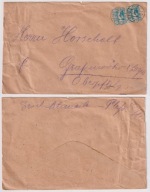 Plebiscyt G.Śląsk list z Pless (Pszczyna) 1920