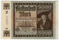 Niemcy - Banknot - 5000 Mark - 1922