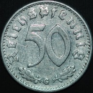 50 Reichspfennig 1940 G - ładny egzemplarz