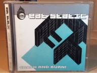 EAT STATIC Crash And Burn CD 2000 Mesmobeat (OZRIC TENTACLES, SENSER)
