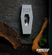 Kryjówka nagrobek do terrarium dla pająka, skakun skakuny na magnesy