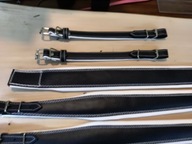 Paski Pasy skórzane do akordeonu komplet z basem