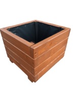 Donica drewniana , donice drewniane 40X40X33 !!!