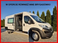 Fiat Ducato 2.3 150KM Brygadowka Maxi L4h2 Dubel 6-osob, Klima, Kola 16cal