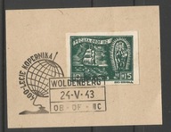 POCZTA OBOZOWA, WOLDENBERG, Fi:18 KASOWANY