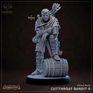 Cutthroat Bandit 5 - Roadside - figurka RPG DnD D&D - druk 3D 14K