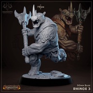 Rhinox Brawlers zestaw 3 - Roadside - figurka RPG DnD D&D - druk 3D 14K