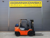 WÓZEK WIDŁOWY TOYOTA 42-7FGF25 2005R. LPG TRIPLEX WYNAJEM SPRZEDAŻ SERWIS