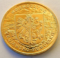 2 zł WOJEWÓDZTWO KUJAWSKO - POMORSKIE 2004 r WOREK WORECZEK