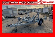 przyczepa kablowa kablówka do przewozu kabli bęben transport wąż światłowód