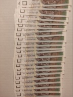 10 zł 2025 seria CL menniczy banknot do wyboru