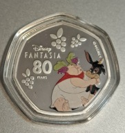 Wyspy Cooka 25 centów, 2020r. Bachus i Jachus