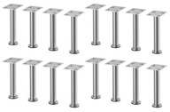 NOGA do szafki kuchennej Capita 16/17cm STAL NIERDZEWNA nogi do mebli IKEA