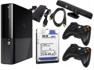 RGH ! KONSOLA XBOX 360 SLIM E 500GB RGH3 + 2xPAD + KINECT