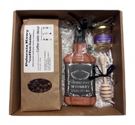 KOSZ PREZENTOWY - kawa prażona, piernik whisky, syrop lawendowy dla Ojca