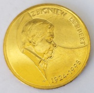 2008 2 zł ZBIGNIEW HERBERT z WORECZKA MENNICZEGO NBP !