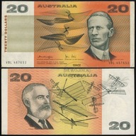 BNA - AUSTRALIA 20 Dolarów Dollars 1979 VBL # P46c # VF-