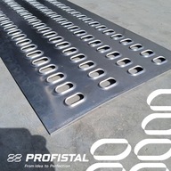 Blacha LOHR aluminiowa 50 cm | Laweta Najazd Platforma | Pomoc Drogowa