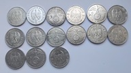 Mix srebrnych monet próby 900
