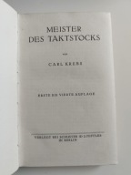 Carl Krebs Meister des Taktstocks 1919 Mistrz Batuty MUZYKA