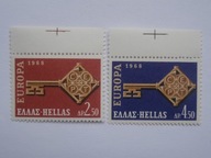 Grecja - Europa CEPT 1968 - Mi. 974-75 **