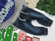 Minymo - spodnie jeans pumpy r 68