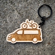 Volkswagen T6 VW T6 camper | drewniany brelok samochodowy| Super prezent!