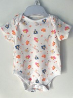F&F--BAWEŁNIANE BODY--3-6 M---68----NOWE