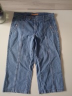 MAC damskie spodnie rybaczki bawełna r 36/19