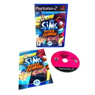 THE SIMS POZA DOMEM PS2 PREMIEROWE POLSKIE WYDANIE PAL PL