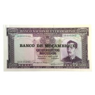 MOZAMBIK - 500 ESCUDOS - 1976 - aUNC - P#118a