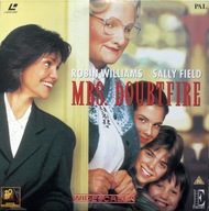 Mrs. Doubtfire LaserDisc (1993) Robin Williams, Marsha Garces, Mark Radclif