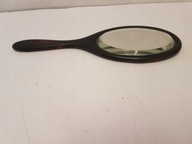 VINTAGE RETRO KRYSZTAŁOWE LUSTERKO W DREWNIE ANGIELSKIE