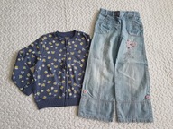 Pepco bluza w pszczółki nowa spodnie roz 116