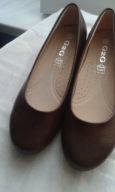 Półbuty- nowe-damskie BRAZOWE NA PŁASKIM OBCASIE 37/38