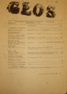 GŁOS nr 10, niezależny miesięcznik X 1978