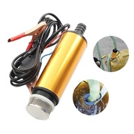 DUŻA POMPKA POMPA DO SPUSZCZANIA PALIWA ROPY OLEJU WODY ELEKTRYCZNA 12V