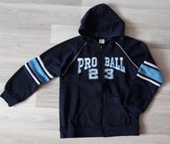 Pro Ball Bluza z kapturem rozpinana 122cm