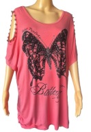 Bluzka ,tunika w stylu Magic Fashions letnia dżety XL