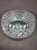 Piękna duża misa kryształowa H.S.K VIOLETTA