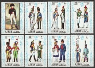 AJMAN - WOJSKO - ARMIA - NAPOLEON BONAPARTE - 1971 - CZYSTE **