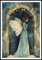 A2 PLAKAT OBRAZ ANIOŁ, PLAKAT Z ANIOŁEM, ANIELSKIE SKRZYDŁA, ANIELICA NR 56