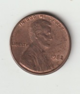 USA 1 cent 1982