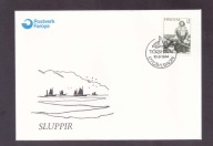 Wyspy Owcze - 1984 rok - Czeslaw Slania - FDC Koperta - znaczki nr 99